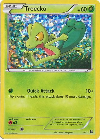 Treecko (1/12) [McDonald's Promos: 2015 Collection] | Good Games Modbury