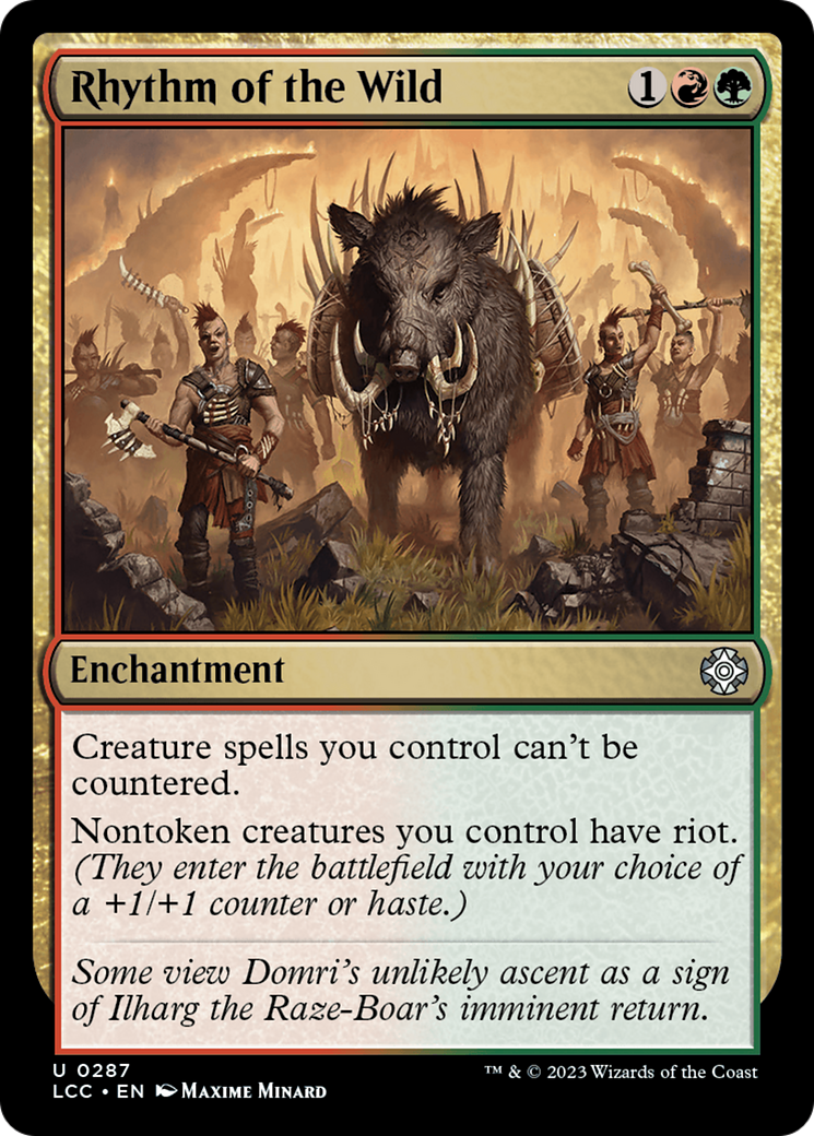 Rhythm of the Wild [The Lost Caverns of Ixalan Commander] | Good Games Modbury