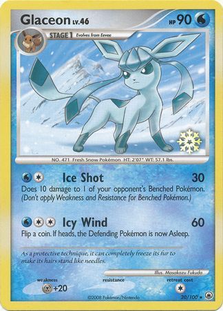 Glaceon (20/100) [Countdown Calendar Promos] | Good Games Modbury