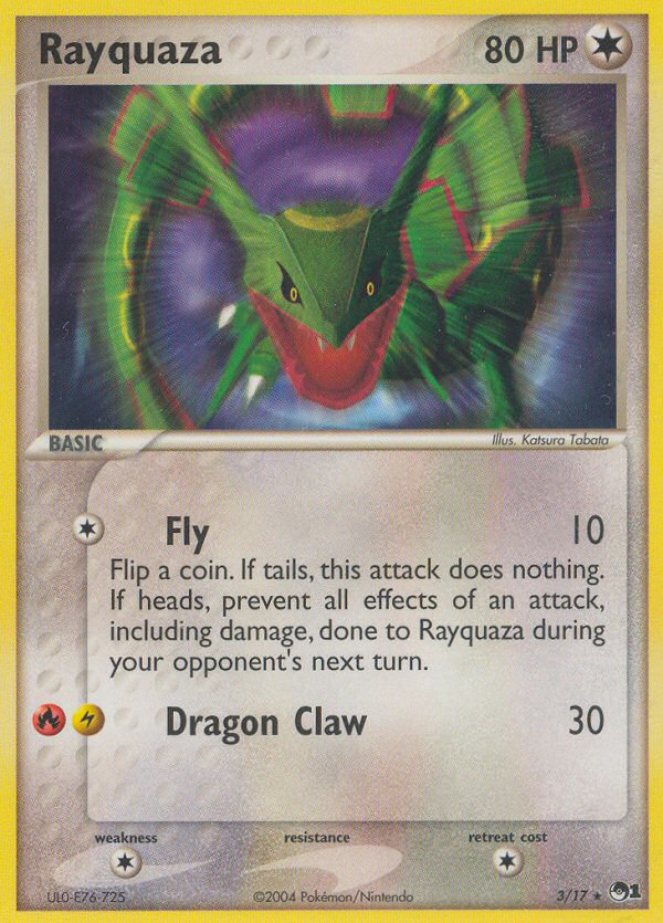 Rayquaza (3/17) [POP Series 1] | Good Games Modbury