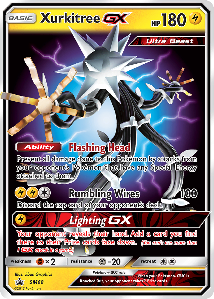 Xurkitree GX (SM68) [Sun & Moon: Black Star Promos] | Good Games Modbury