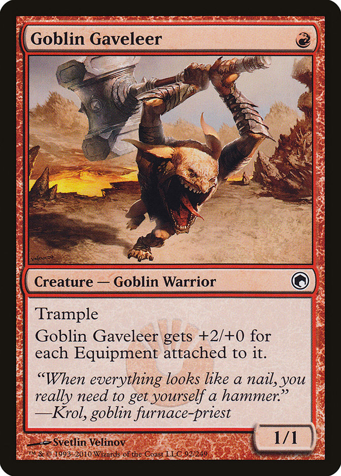 Goblin Gaveleer [Scars of Mirrodin] | Good Games Modbury