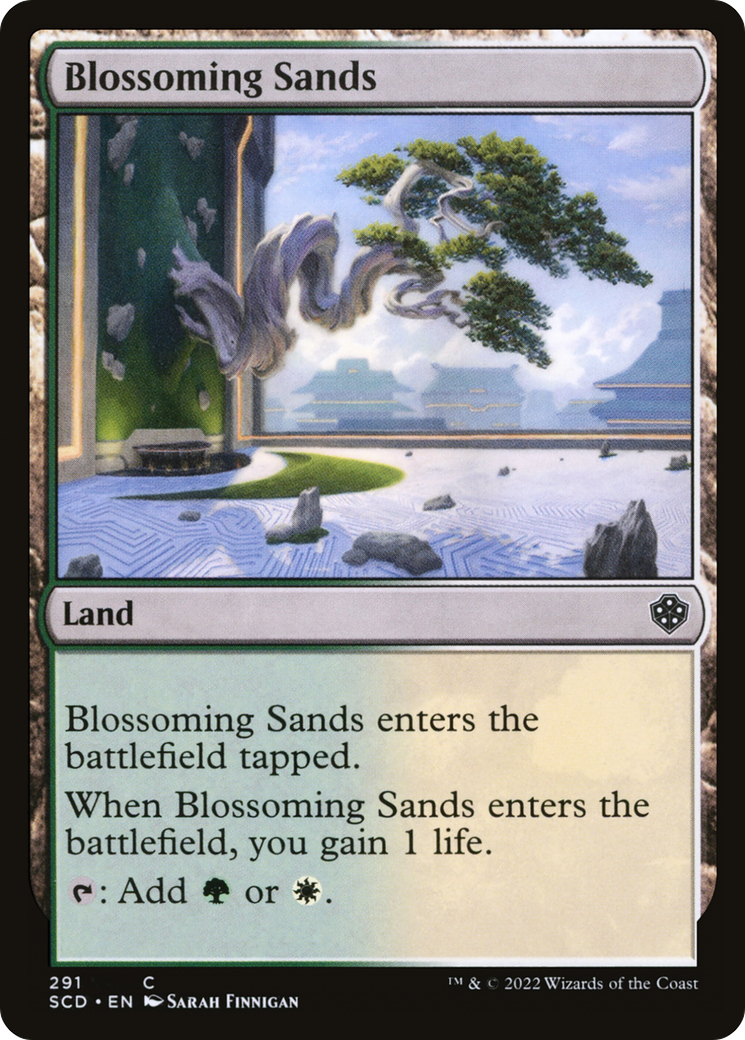 Blossoming Sands [Starter Commander Decks] | Good Games Modbury