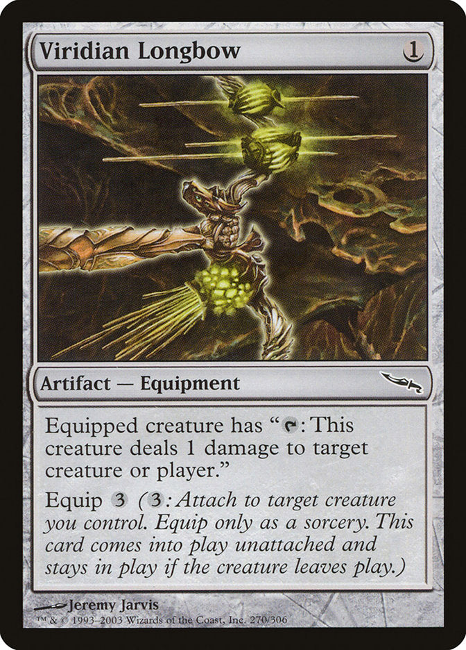 Viridian Longbow [Mirrodin] | Good Games Modbury