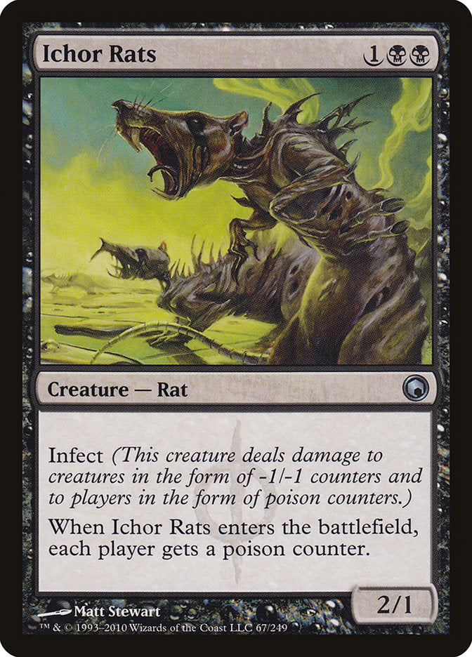 Ichor Rats [Scars of Mirrodin] | Good Games Modbury