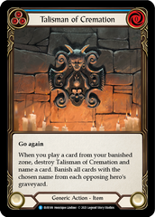 Talisman of Cremation [EVR189] (Everfest)  1st Edition Cold Foil | Good Games Modbury