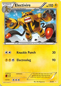 Electivire (25/30) [XY: Trainer Kit 3 - Pikachu Libre] | Good Games Modbury