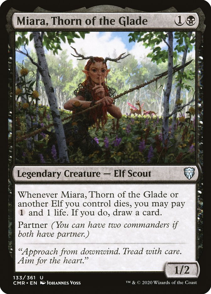 Miara, Thorn of the Glade [Commander Legends] | Good Games Modbury