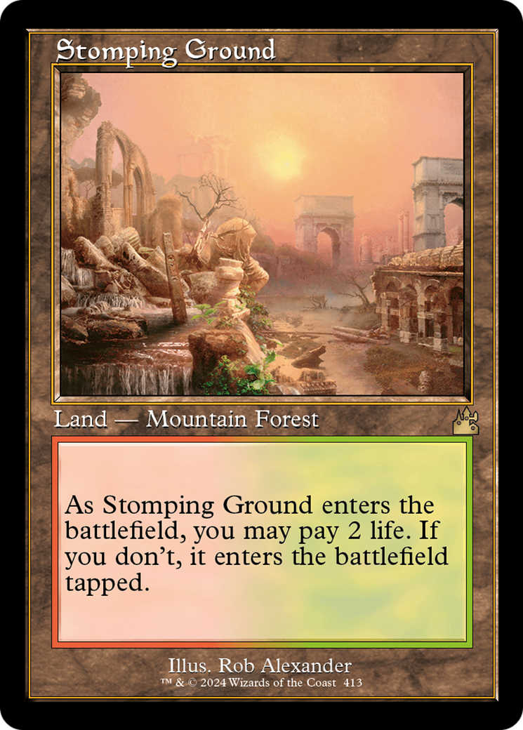 Stomping Ground (Retro) [Ravnica Remastered] | Good Games Modbury