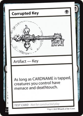Corrupted Key (2021 Edition) [Mystery Booster Playtest Cards] | Good Games Modbury