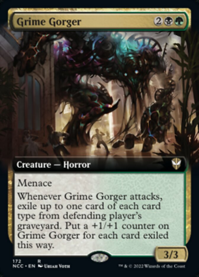 Grime Gorger (Extended Art) [Streets of New Capenna Commander] | Good Games Modbury