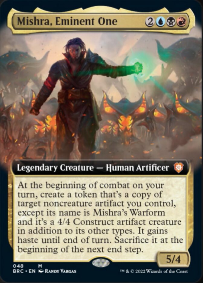 Mishra, Eminent One (Extended Art) [The Brothers' War Commander] | Good Games Modbury