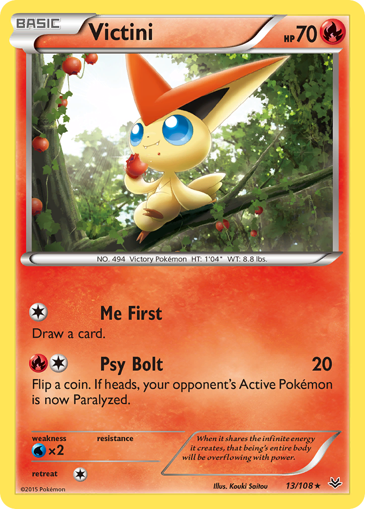 Victini (13/108) [XY: Roaring Skies] | Good Games Modbury