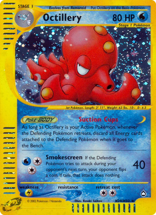Octillery (H20/H32) [Aquapolis] | Good Games Modbury