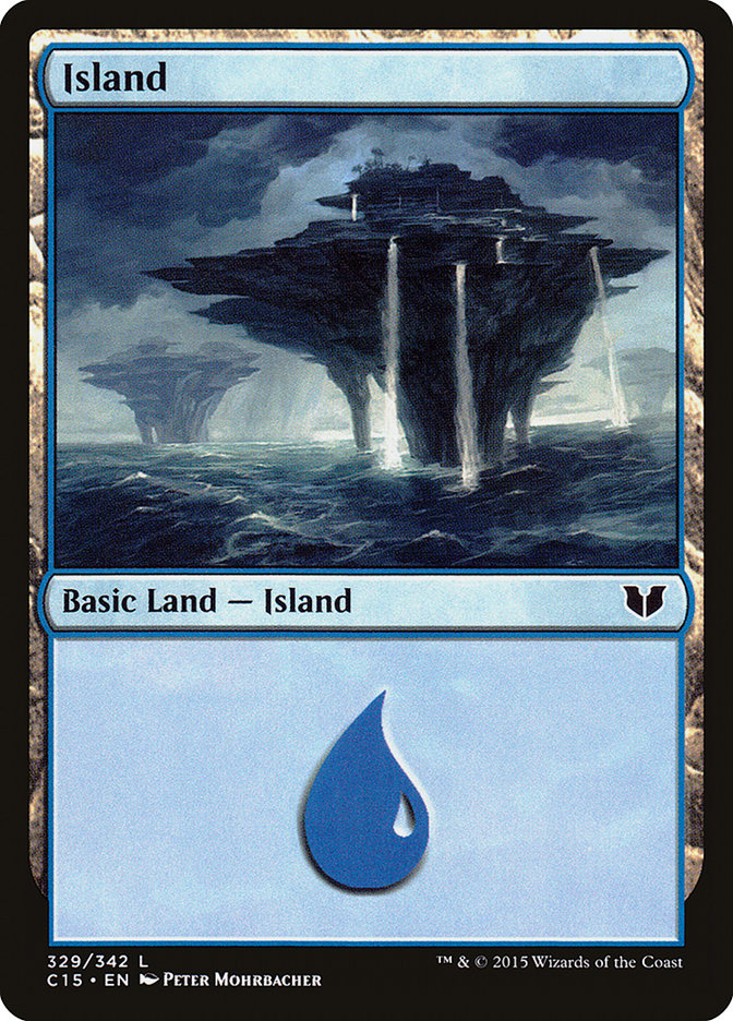 Island (329) [Commander 2015] | Good Games Modbury