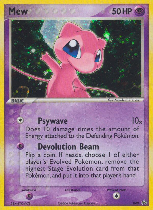 Mew (040) [Nintendo: Black Star Promos] | Good Games Modbury