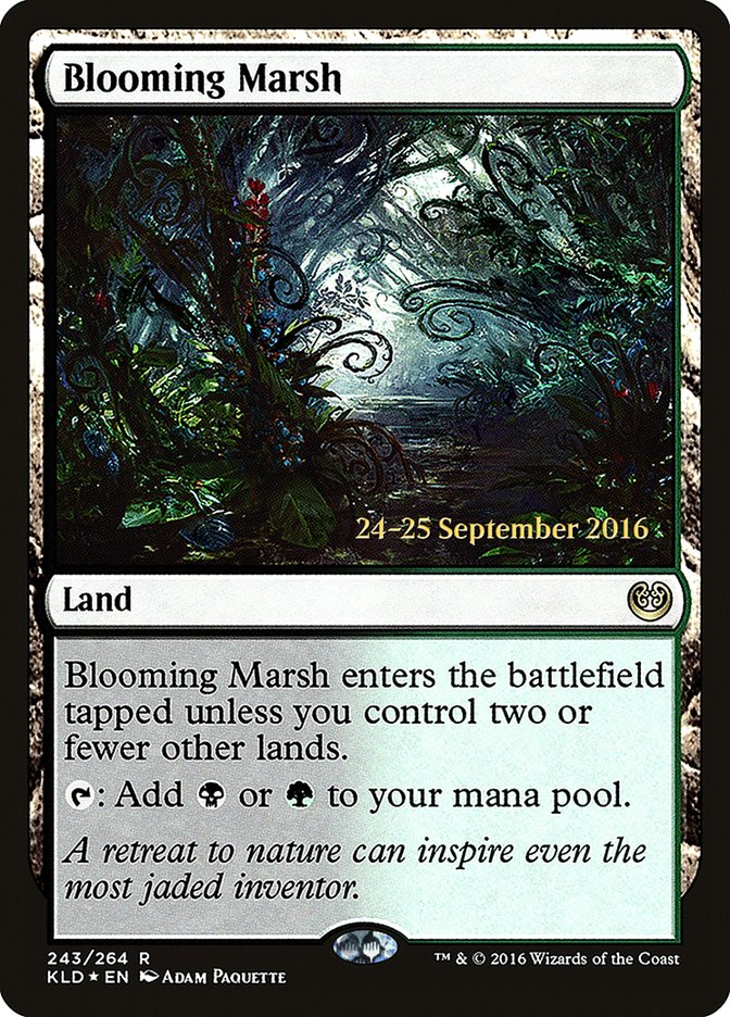 Blooming Marsh [Kaladesh Prerelease Promos] | Good Games Modbury