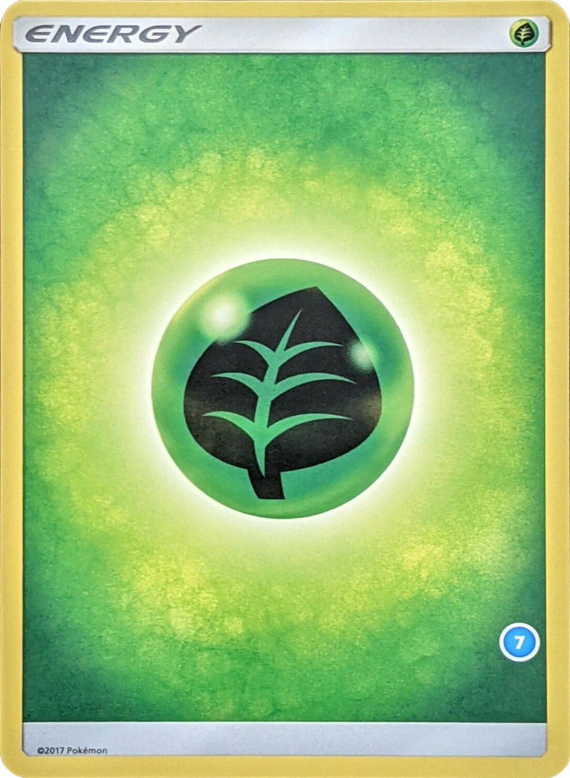 Grass Energy (Deck Exclusive #7) [Sun & Moon: Trainer Kit - Alolan Ninetales] | Good Games Modbury