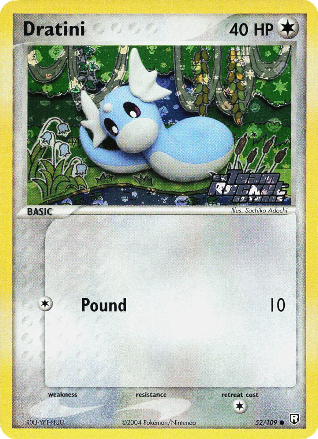 Dratini (52/109) (Stamped) [EX: Team Rocket Returns] | Good Games Modbury