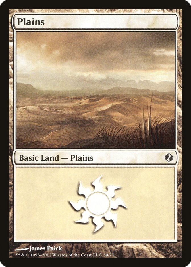 Plains (39) [Duel Decks: Venser vs. Koth] | Good Games Modbury