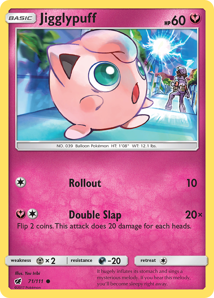 Jigglypuff (71/111) [Sun & Moon: Crimson Invasion] | Good Games Modbury