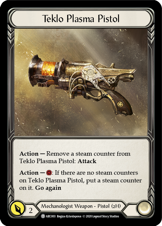 Runechant // Teklo Plasma Pistol [U-ARC112T // U-ARC003] (Arcane Rising Unlimited)  Unlimited Normal | Good Games Modbury