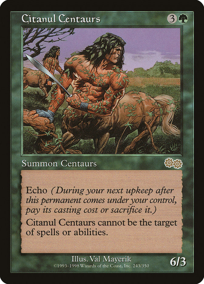 Citanul Centaurs [Urza's Saga] | Good Games Modbury