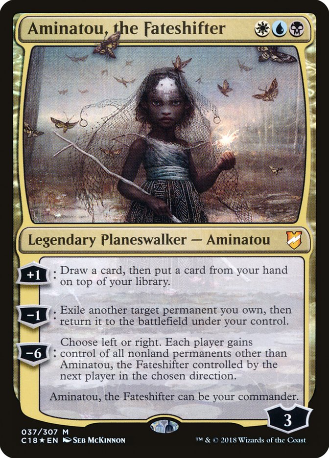 Aminatou, the Fateshifter [Commander 2018] | Good Games Modbury