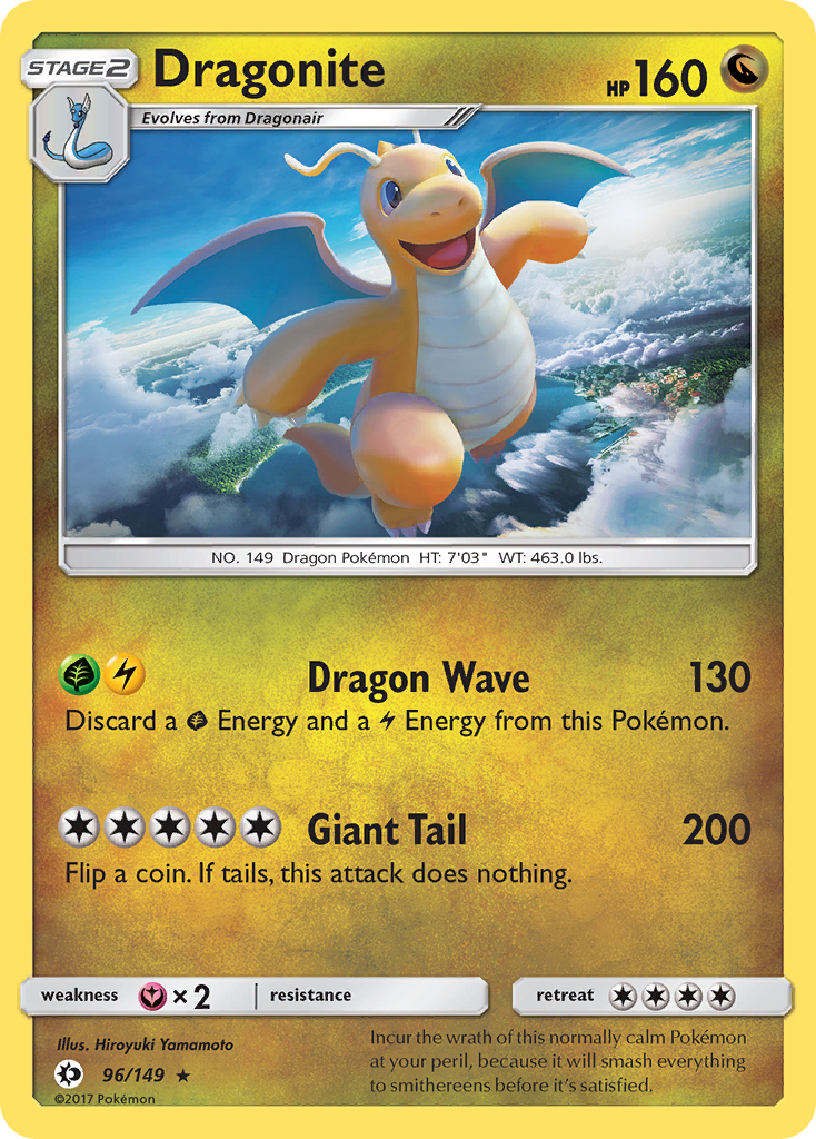 Dragonite (96/149) [Sun & Moon: Base Set] | Good Games Modbury