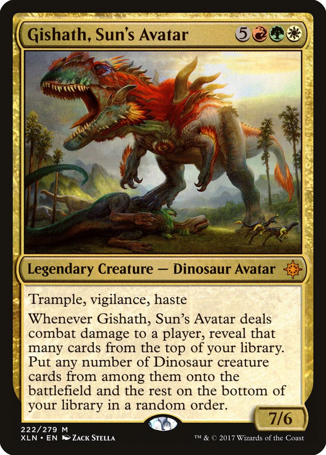 Gishath, Sun's Avatar [Ixalan] | Good Games Modbury