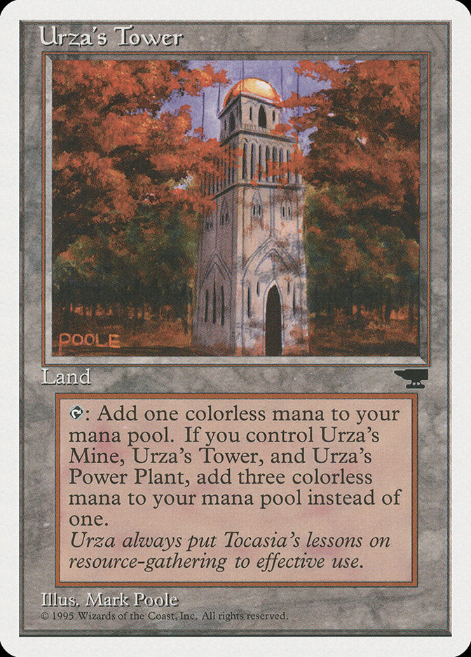 Urza's Tower (Autumn Leaves) [Chronicles] | Good Games Modbury