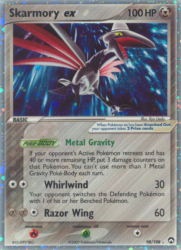 Skarmory ex (98/108) [EX: Power Keepers] | Good Games Modbury
