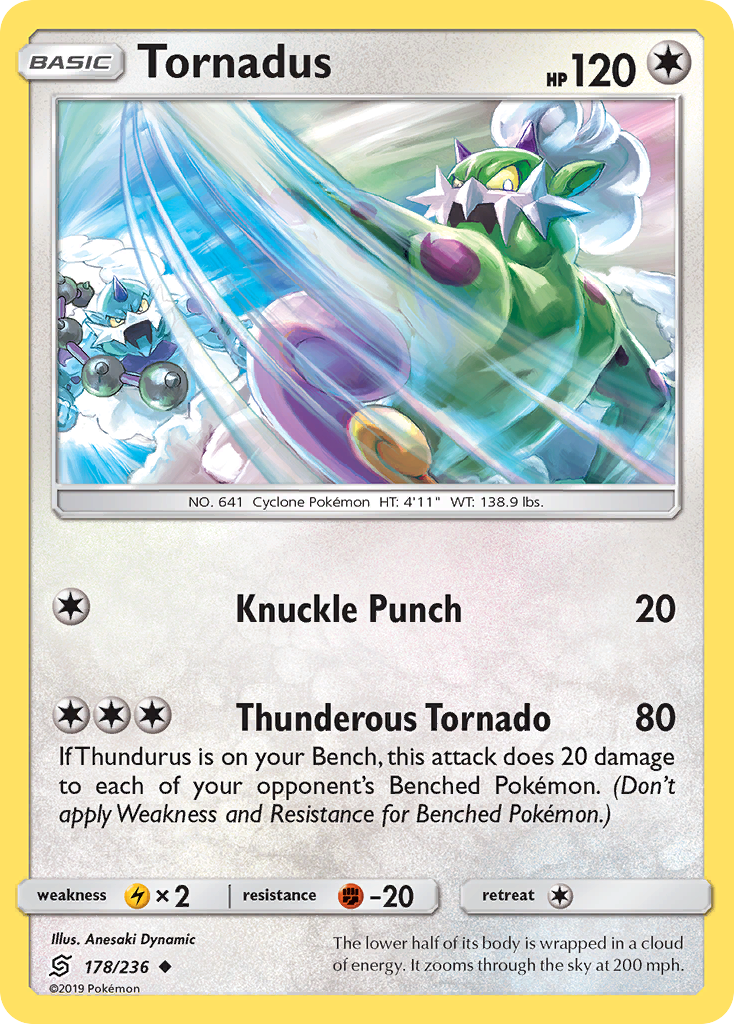 Tornadus (178/236) [Sun & Moon: Unified Minds] | Good Games Modbury