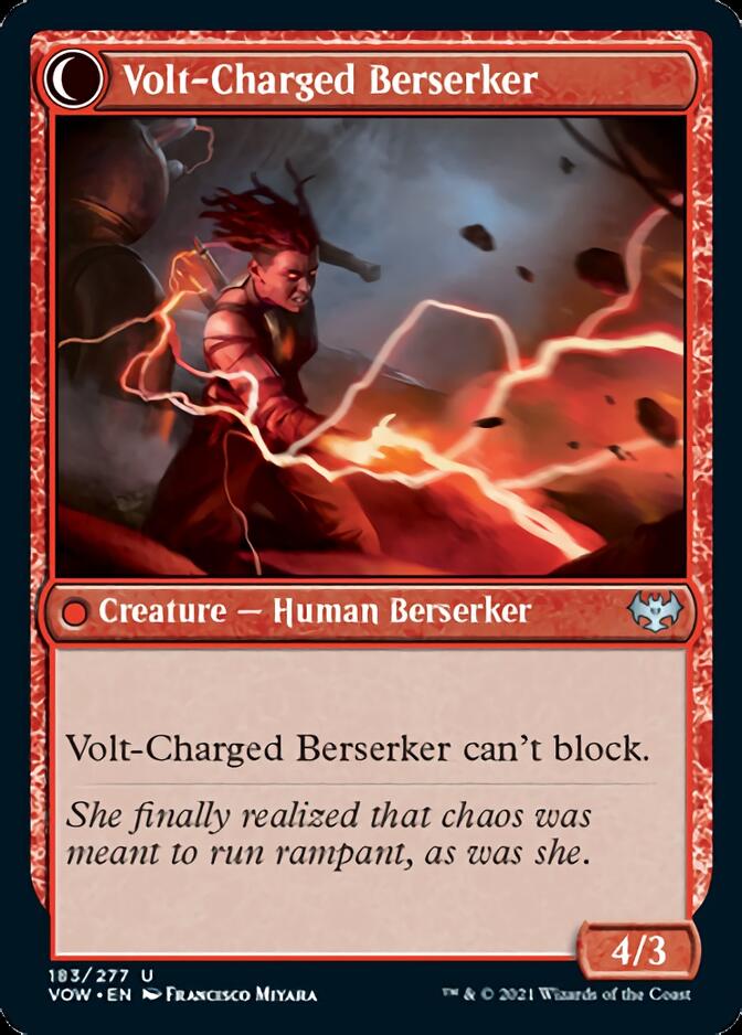 Voltaic Visionary // Volt-Charged Berserker [Innistrad: Crimson Vow] | Good Games Modbury