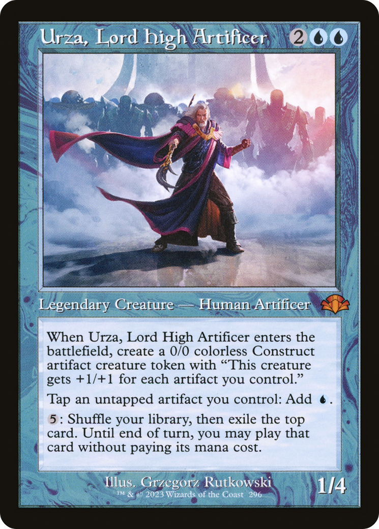 Urza, Lord High Artificer (Retro) [Dominaria Remastered] | Good Games Modbury