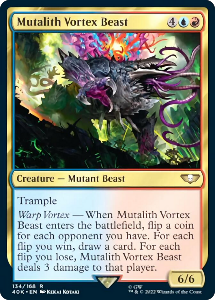 Mutalith Vortex Beast (Surge Foil) [Universes Beyond: Warhammer 40,000] | Good Games Modbury