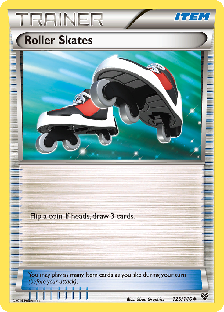 Roller Skates (125/146) [XY: Base Set] | Good Games Modbury