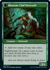 Weaver of Blossoms // Blossom-Clad Werewolf [Innistrad: Crimson Vow] | Good Games Modbury