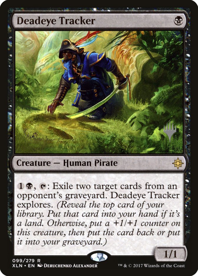 Deadeye Tracker (Promo Pack) [Ixalan Promos] | Good Games Modbury