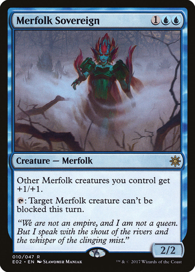 Merfolk Sovereign [Explorers of Ixalan] | Good Games Modbury