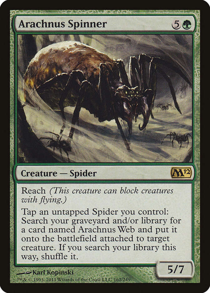 Arachnus Spinner [Magic 2012] | Good Games Modbury