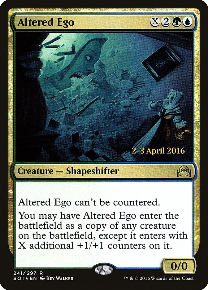 Altered Ego [Shadows over Innistrad Prerelease Promos] | Good Games Modbury