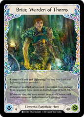 Briar, Warden of Thorns // Titan's Fist [ELE062 // ELE202] (Tales of Aria)  1st Edition Normal | Good Games Modbury