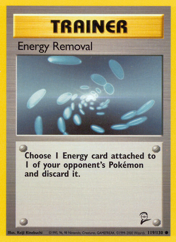 Energy Removal (119/130) [Base Set 2] | Good Games Modbury