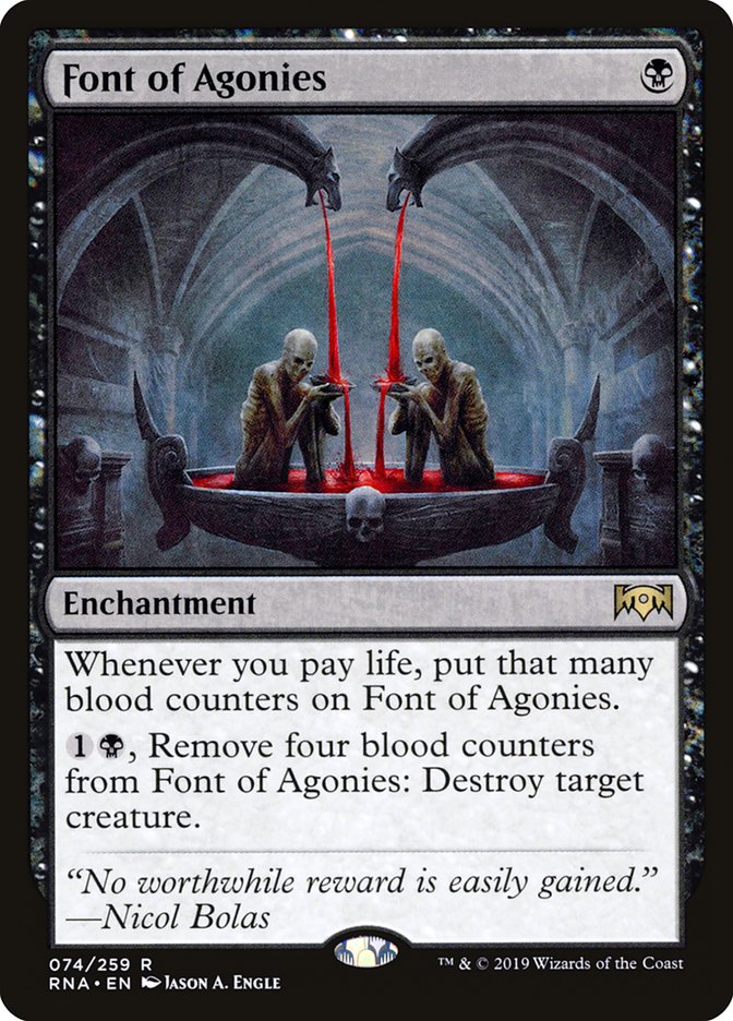 Font of Agonies [Ravnica Allegiance] | Good Games Modbury