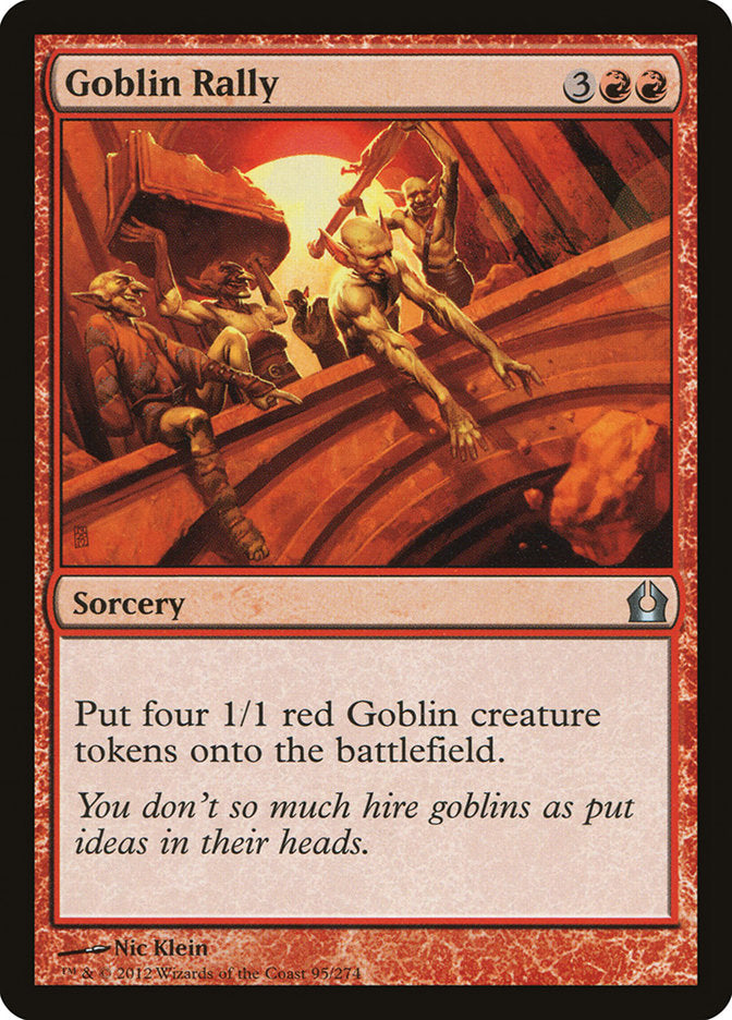 Goblin Rally [Return to Ravnica] | Good Games Modbury