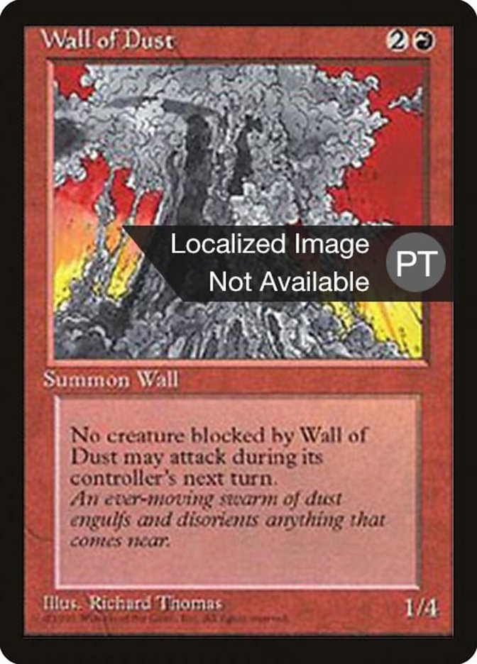 Wall of Dust [Fourth Edition (Foreign Black Border)] | Good Games Modbury