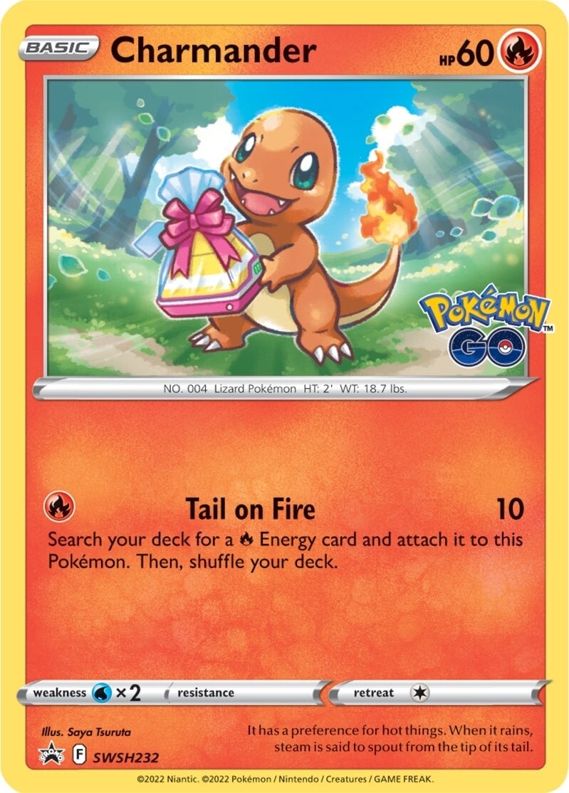 Charmander (SWSH232) [Sword & Shield: Black Star Promos] | Good Games Modbury