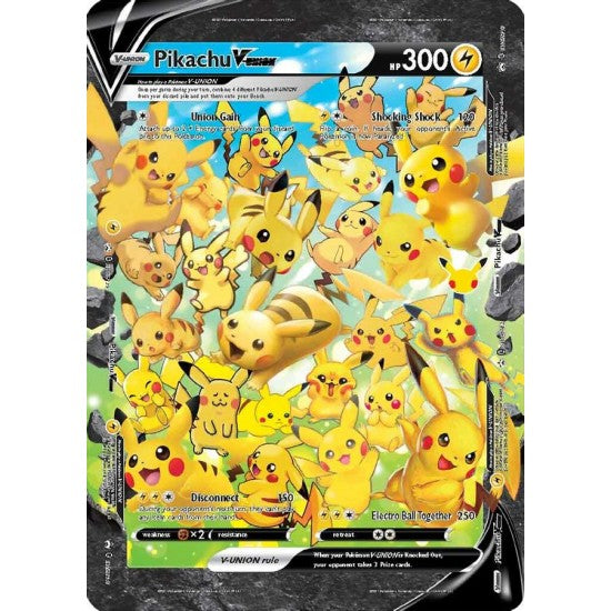 Pikachu V-UNION (Jumbo Card) [Sword & Shield: Black Star Promos] | Good Games Modbury