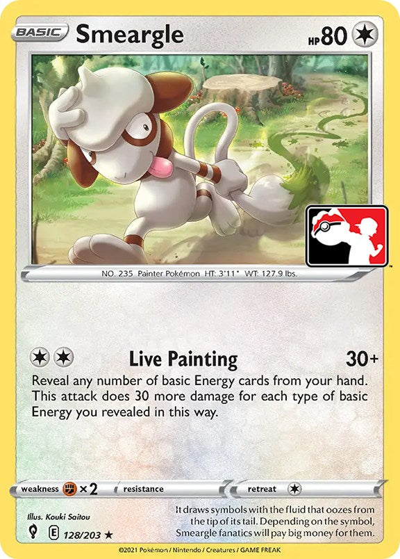 Smeargle (128/203) [Prize Pack Series One] | Good Games Modbury